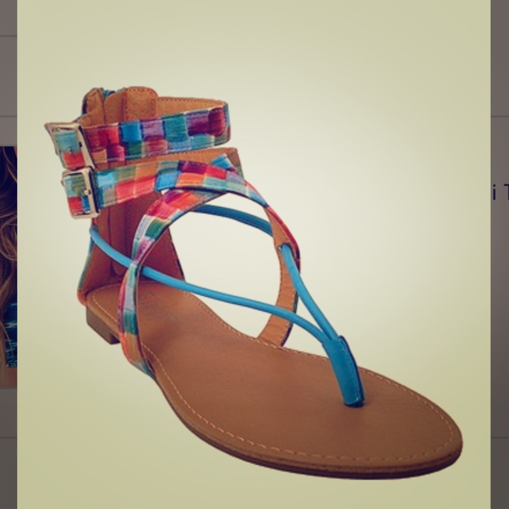 Multicolored Sandals